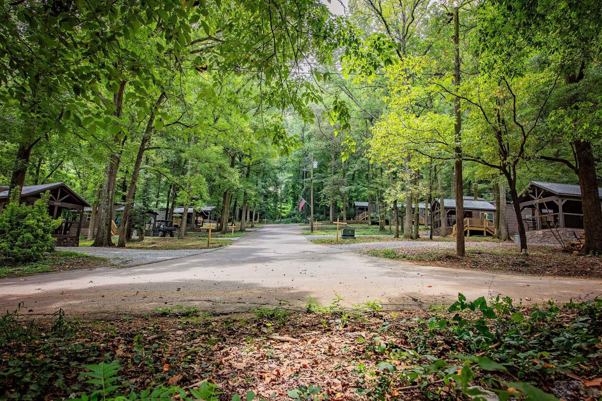 Lena Cabin Wooded Tiny Cabin - Hot Tub ชัททานูกา ภายนอก รูปภาพ