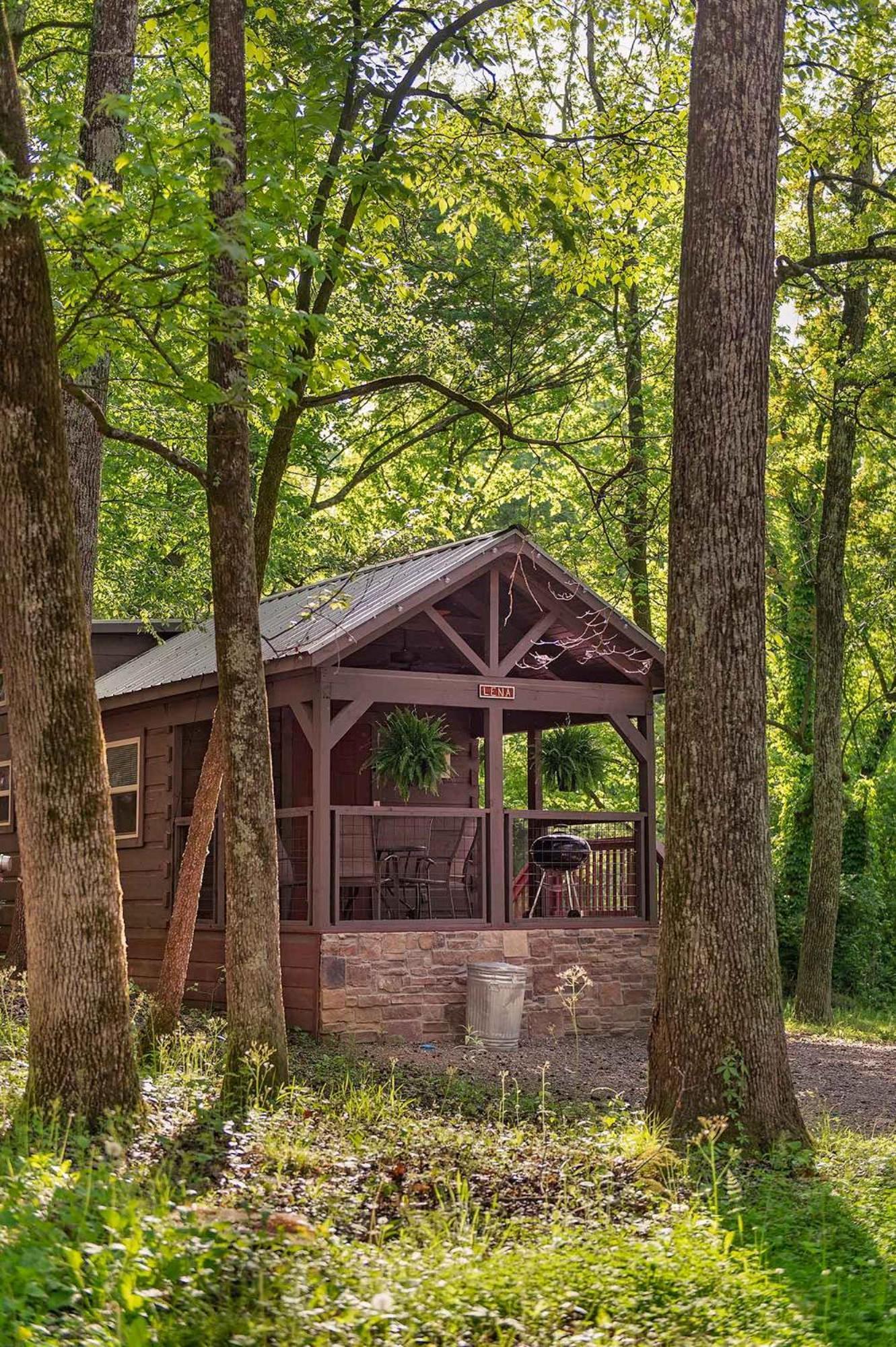 Lena Cabin Wooded Tiny Cabin - Hot Tub ชัททานูกา ภายนอก รูปภาพ